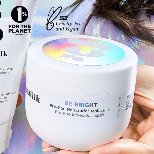 Tratamiento PrechampĂș De Leche De Jengibre Para Cabello Seco