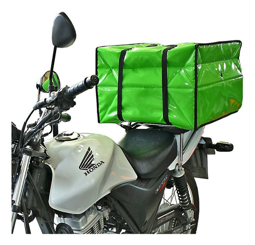 Bolsa Mochila Térmica Abatible Reparto Uber Limón 50x50x35cm