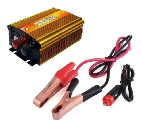 Imagen 1 de 4 de Inversor De Voltaje 500w Dc12v A Ac220v Onda Modificada