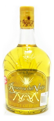 Pack De 4 Licor De Agave Res Del Viejo Herradero Rep. 750 Ml