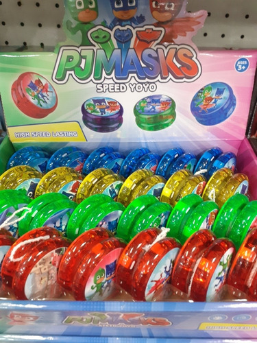 2 Yoyos Que Alumbran Juguete Cars,frozen, Advengers,lol
