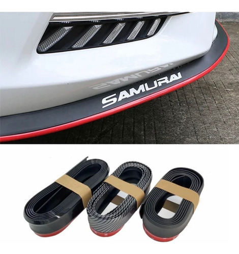 Ez Lip Universal Spoiler Babero De Goma De Parachoques Jdm