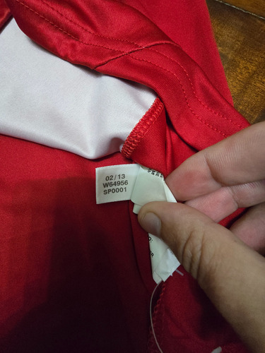Camiseta Suplente River Plate 2013/14 Trezeguet 7 M (Usado)