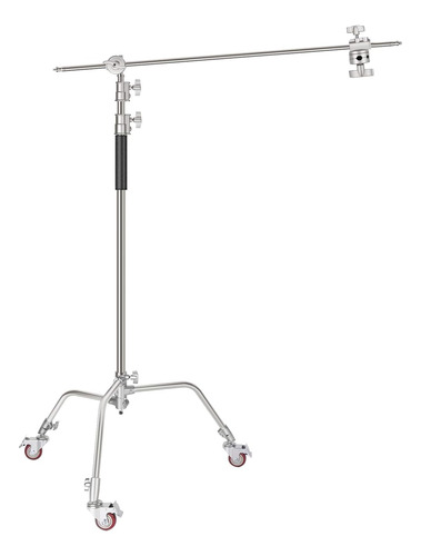Neewer Pro 100% Metal C Stand Light Stand With Wheels, Máx.