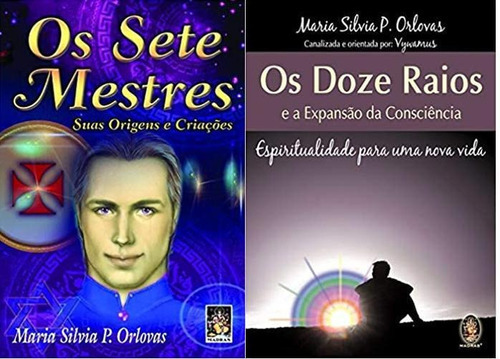 Kit 2 Livros Maria Silvia Orlovas Os Sete Mestres + 12 Raios, De Maria Silvia Pacini Orlovas., Vol. 2. Editora Madras, Capa Mole, Edição 1 Em Português, 2007