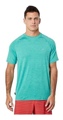 Spyder Men's Standard Heather Short Sleeve Rashguard, N5jhm