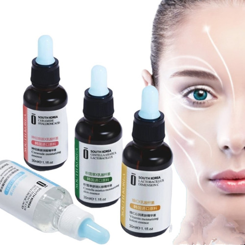 Imagen 2 de 8 de Sueros Faciales Coreanos Vit C, Ceramidas, Centella As Y Ah