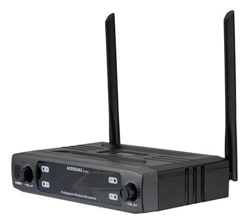 Micrófonos Inalámbricos De Gochanmi V200 Uhf Mano 2 Canales