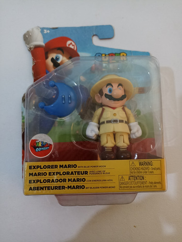 Figura Súper Mario Bros Articulada Con Accesorio (Usado)