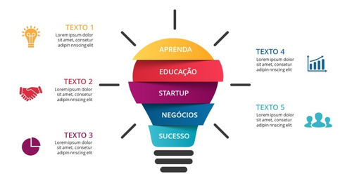 Imagem 2 de 10 de Templates Powerpoint Infográficos 2200 Slides Atualizados
