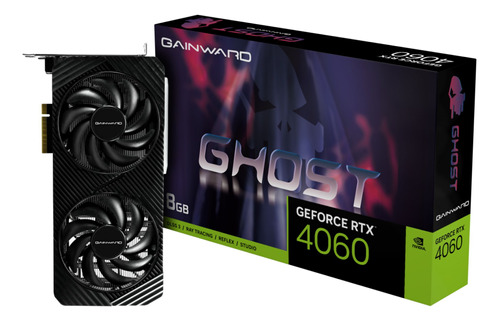 Placa De Vídeo Geforce Gainward Rtx 4060 8gb Ghost 128bit G6