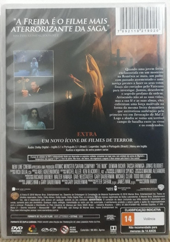 Dvd A Freira (2018) Lacrado!