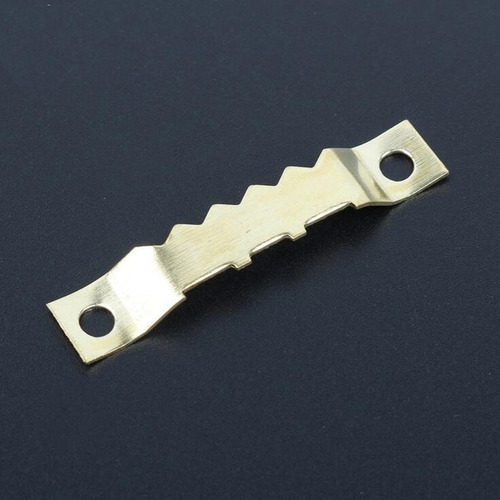 50pcs Colgador Imagen Diente De Colgar Perchas Doble Agujero