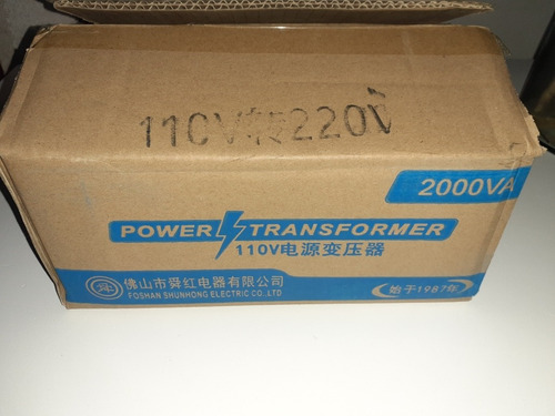 Convertidor De Corriente 110 A 220 Volts, 1400w