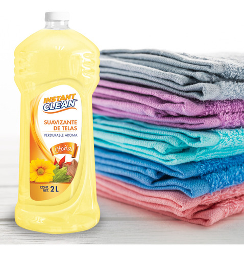 9 Suavizantes De Telas Instant Clean 2 Litros Otoñal
