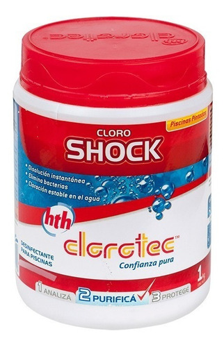 Imagen 5 de 7 de Pastilla Triple Acción Clorotec X 1 Kg + Shock X 1 Kg Combo
