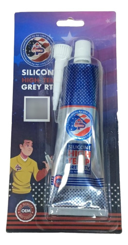 Silicon Gris Mega Grey  85 Gramos Uso Profesional