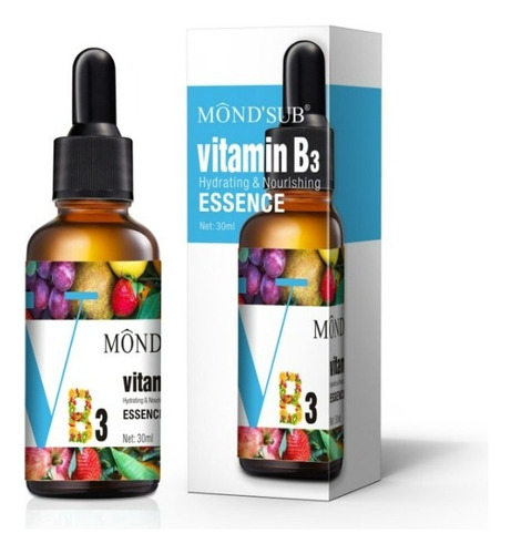 12 Serum Facial Hidratante Vitamina  B3, C, E Mondsub