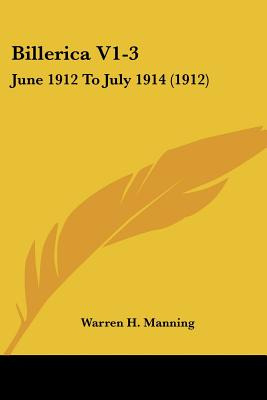 Libro Billerica V1-3: June 1912 To July 1914 (1912) - Man...
