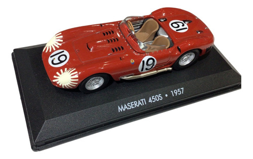 Antiguo Maserati 450s (1957) 12 Hours Coleccion  1/43 Metal