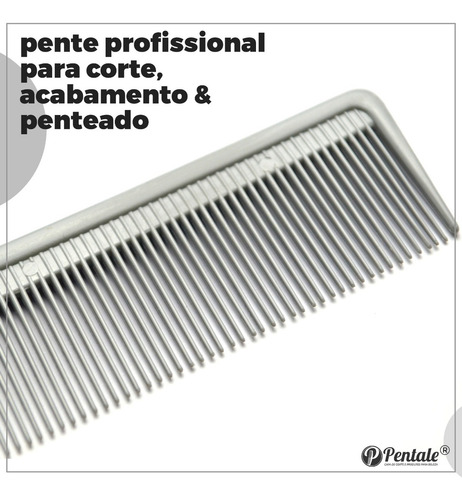 Pente De Corte Profissional Barbeiro / Cabeleireiro Kit C/ 2