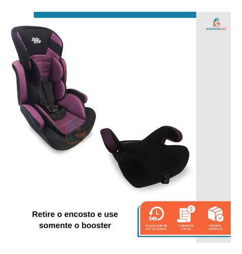 Cadeira Automovel Carro Bebe Infantil Tx 9 A 36kg Star Baby