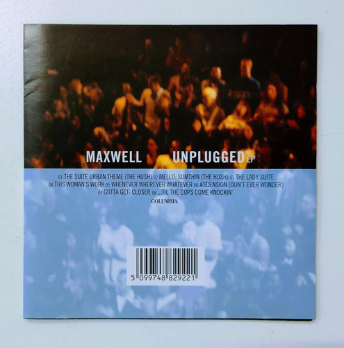 Cd Maxwell Unplugged