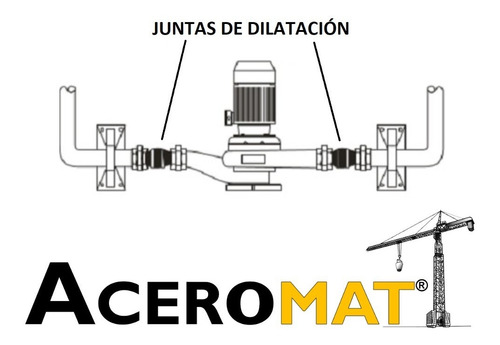 Junta Expansión Doble Onda 1 1/4 Hi Bsp