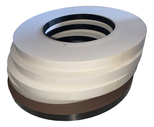 Rollo 100 Mt Tapacanto Encolado Blanco 20mm Luxor