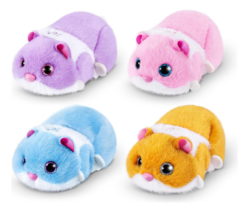Pets Alive Hamstermania (rosa) De Zuru Hamster, Mascota Elec