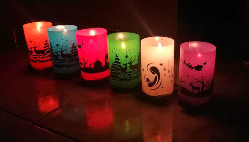 Últimos!!! Velas  12  + Faroles 12 Navideños