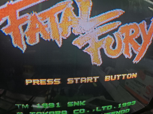 Fatal Fury Para Supernes Original Físico (Usado)