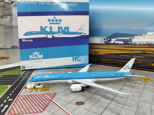 Avión A Escala Klm  B787-10 Ph-bkl Ng Models 1:400