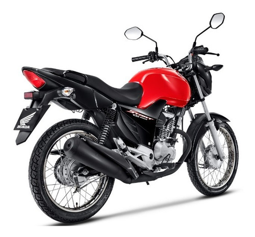 Imagem 3 de 4 de Honda Cg 160 Start 2022 - Vermelho