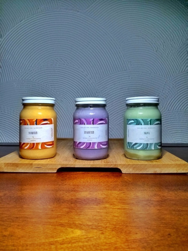 Imagen 4 de 7 de Pack 2 Velas Aromáticas Lavanda, Canela, Citronela