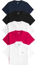 Comprar Paquete 4 Playeras Y 1 Polo Hollister Originales Hombre