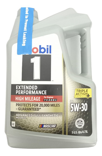 Aceite Mobil 1 Full Sintético Avanzado 5w30 Garrafa 5 Litros
