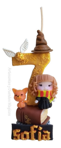 Vela Hermione Granger Harry Potter Porcelana Fría