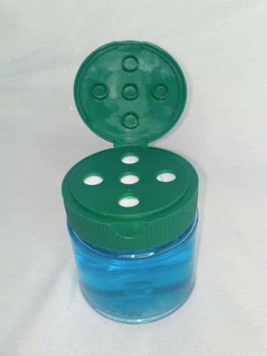 Envase Plástico Tarro 200 Grs Tapa Flip Top Y Lisa 63mm