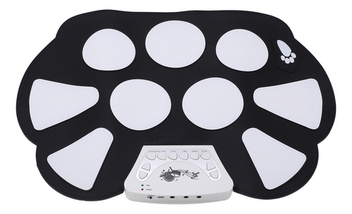 Kit De Batería Enrollable De 9 Almohadillas, Baterías Electr