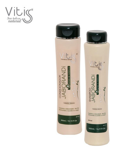 Shampoo E Cond. Jaborandi - Controle Oleosidade - 500ml