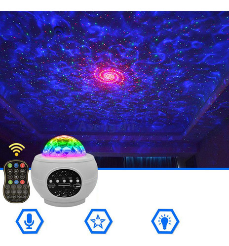 Noche Estrellada Lámpara Led Estrella Proyector Noche Luz