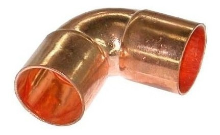 Codo De Cobre Soldable 90 3/8 Corto Cxc Ctp-c038