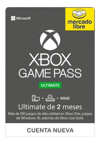 Imagen 1 de 1 de 2 Meses Gamepass Ultimate No Codigo