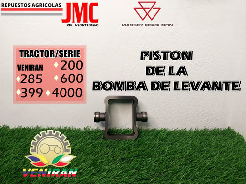 Piston De La Bomba De Levante Massey Ferguson, Veniran