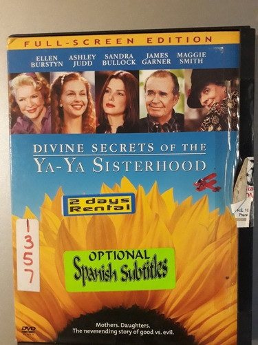 Divine Secrets Of The Ya-ya Sisterhood Dvd Original Zona 1