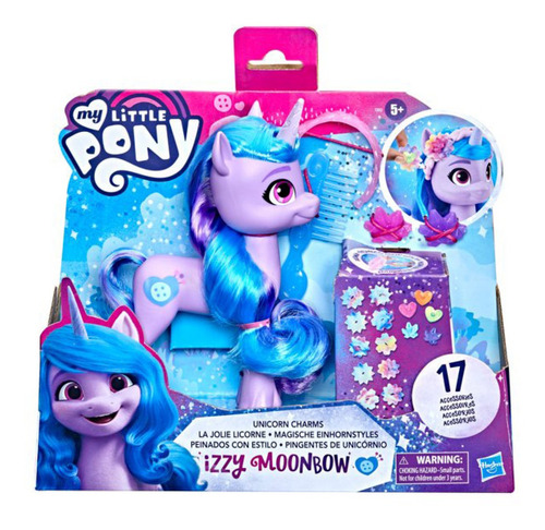 My Little Pony Izzy Moonbow Unicorn Charms Con Estilo *sk