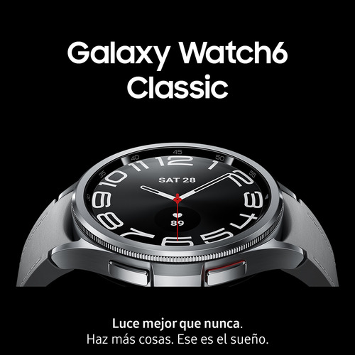 Smartwatch Samsung Galaxy Watch 6 Classic 47mm Negro - Excelente (Reacondicionado)
