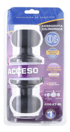 Imagen 9 de 9 de Cerradura Odis 206 Acceso - Linea 206