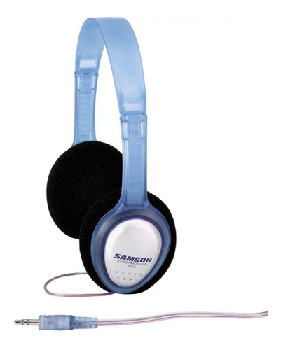 Auriculares Samson Ph60 Azul Transparentes Livianos